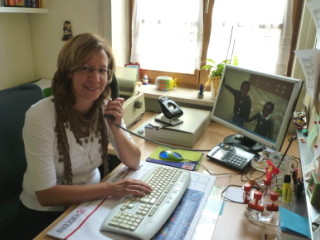 Pfarrsekretrin Beate Drabek